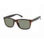 KENNETH COLE Uomo KC1376-5552N Occhiali da sole rettangolari - Montatura nera lenti grigie 55/18/145 mm UV400