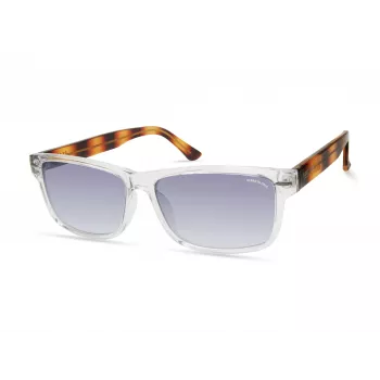 Occhiali da sole da uomo Kenneth Cole KC2985-5826W - montatura nera, lenti grigie, 58 mm
