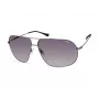 Kenneth Cole Occhiali da sole uomo rettangolari KC2984-6709B - Montatura nera, lenti grigio fumo