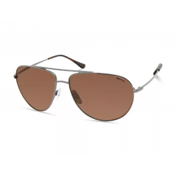 Kenneth Cole Occhiali da sole uomo KC2971-6008E - montatura nera, lenti grigio fumé, 60 mm