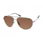 Kenneth Cole Occhiali da sole uomo KC2971-6008E - montatura nera, lenti grigio fumé, 60 mm