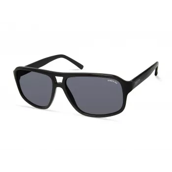 Occhiali da sole da uomo Kenneth Cole KC2986-5805A - montatura nera, lenti grigie, 58 mm