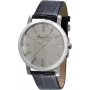 KENNETH COLE Orologio uomo IKC1931 44mm cassa in acciaio inox quadrante blu pelle marrone