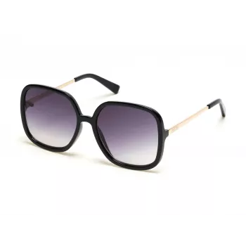 Occhiali da sole da donna Kenneth Cole KC2981-5601B - montatura nera, lenti grigie, 56 mm