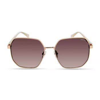 Occhiali da sole rettangolari da donna KENNETH COLE KC3000-6028T marrone tartaruga 60mm