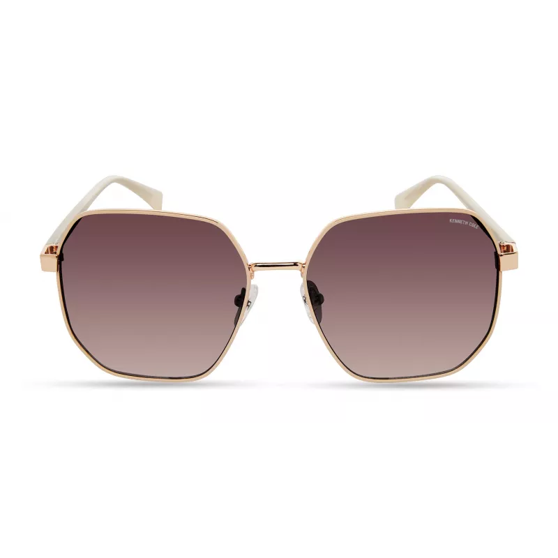 Occhiali da sole rettangolari da donna KENNETH COLE KC3000-6028T marrone tartaruga 60mm