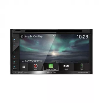 Kenwood DNX5190DABS 6,8 pollici ricevitore multimediale 2-DIN con navigazione Garmin, DAB+, Apple CarPlay e Android Auto