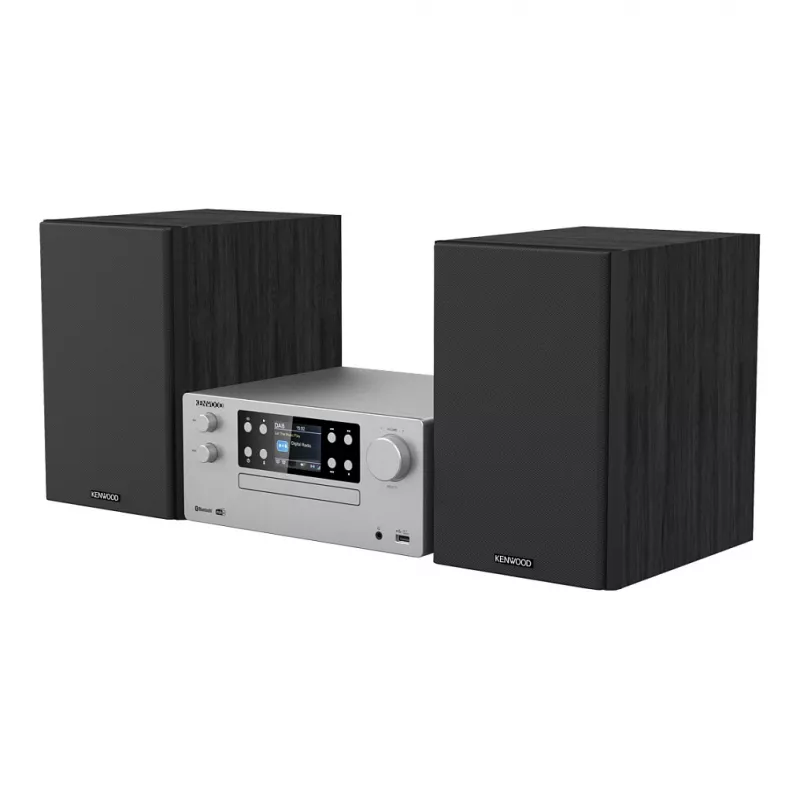 Kenwood M-925DAB-S micro sistema audio per la casa 50 W argento/nero