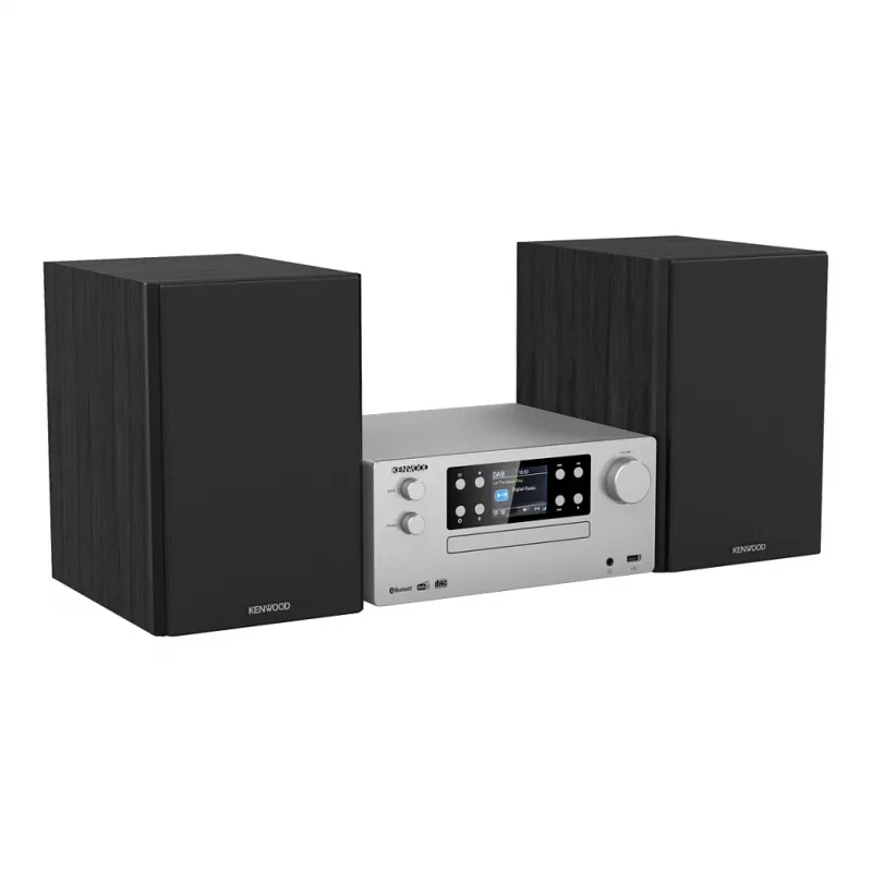 Kenwood M-925DAB-S micro sistema audio per la casa 50 W argento/nero