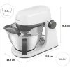 KENWOOD Multi-Tasker KHC30.000WH Robot da cucina (grigio/bianco, 1000 W, ciotola 4,3 L)