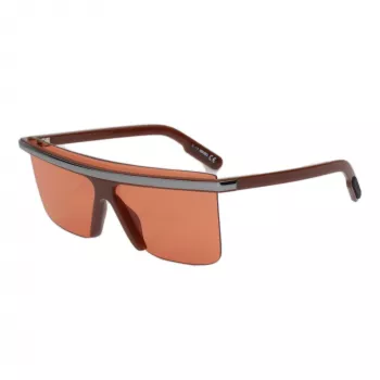 KENZO Occhiali da sole unisex KZ40003I-48F Havana marrone sfumato quadrati in acetato