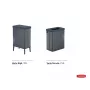 KETER Curver Pattumiera Verto High 54L Grigio Perla