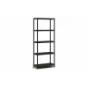 KETER libreria in plastica 5 ripiani 80 x 40 x 187 cm grigio/nero