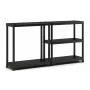KETER libreria in plastica 5 ripiani XL 90 x 60 x 187 cm grigio/nero