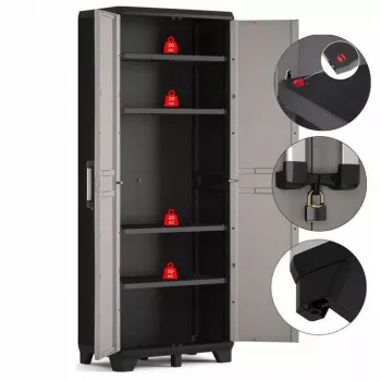 KETER WARDROBE PRO 68x39x173cm grigio/nero