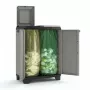 KETER contenitore per la raccolta differenziata Split Planet 60L a pedale 2x30L scomparti Antracite/Grigio