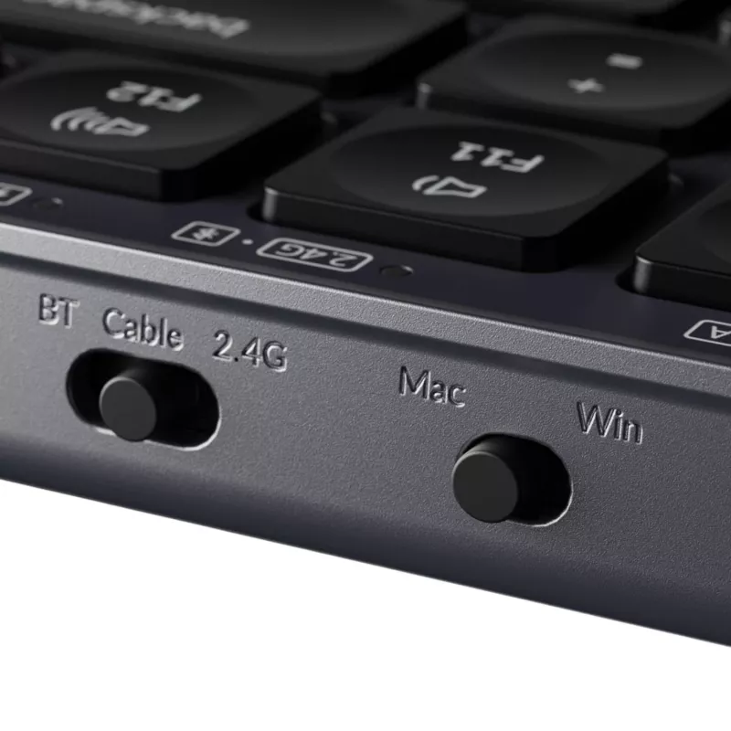 Set tastiera e mouse wireless Keychron B1 Pro layout 75% - Space Grey