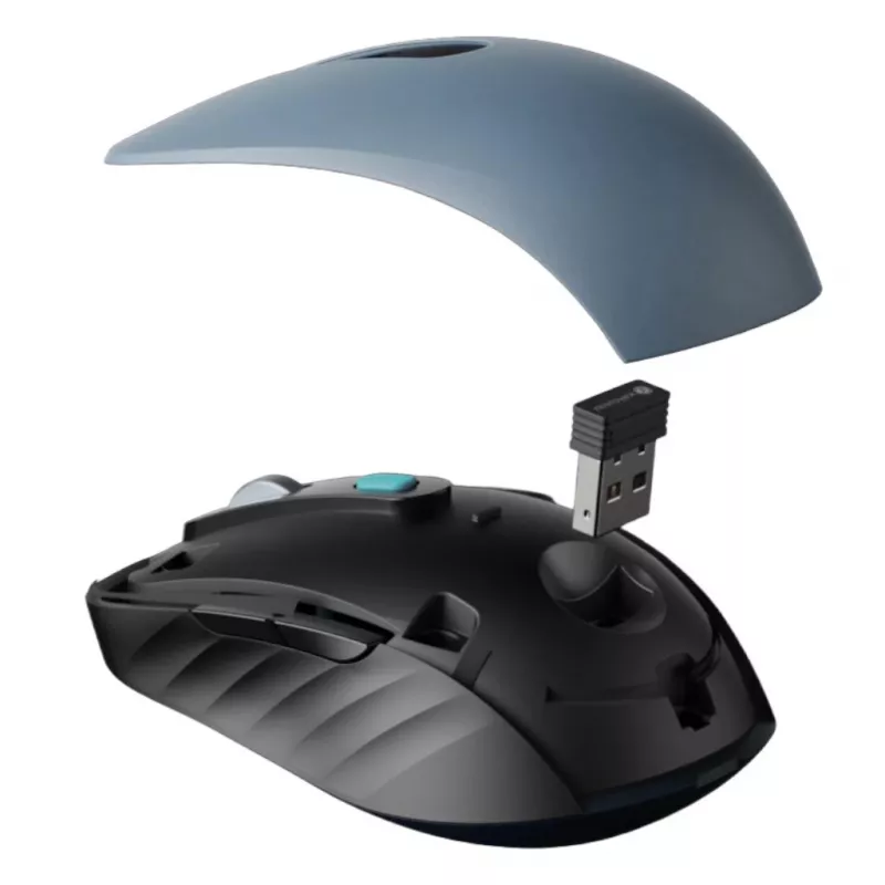 Keychron B33 80% TKL set tastiera e mouse wireless – nero/verde