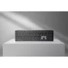 KEYCHRON B6 Pro Tastiera meccanica wireless low-profile (grigio/nero, layout tedesco, scissor switch)