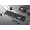 KEYCHRON B6 Pro Tastiera meccanica wireless low-profile (grigio/nero, layout tedesco, scissor switch)