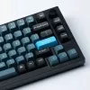 Keychron Double Shot KSA PBT Set di keycap, grigio scuro/grigio/blu