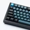 Keychron Double Shot KSA PBT Set di keycap, grigio scuro/grigio/blu
