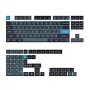 Set di keycap Keychron Double Shot KSA PBT, grigio scuro/grigio/blu