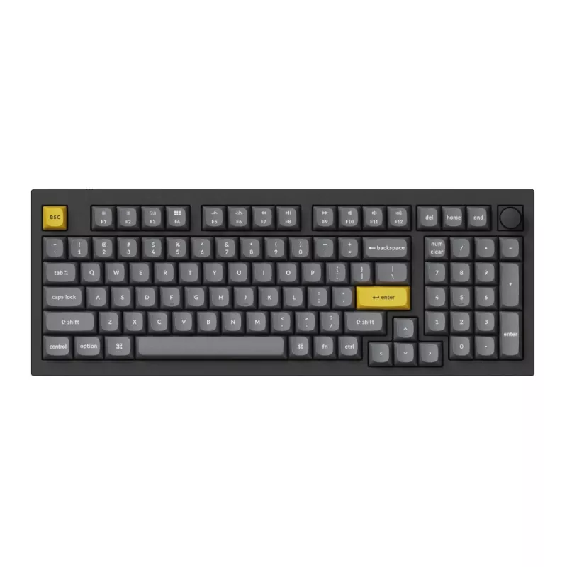 Keychron Double Shot PBT OSA Set completo di keycap, grigio scuro
