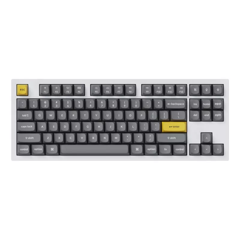 Keychron Double Shot PBT OSA Set completo di keycap, grigio scuro