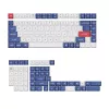 Set di keycap Keychron Double-Shot PBT OSA, blu e bianco