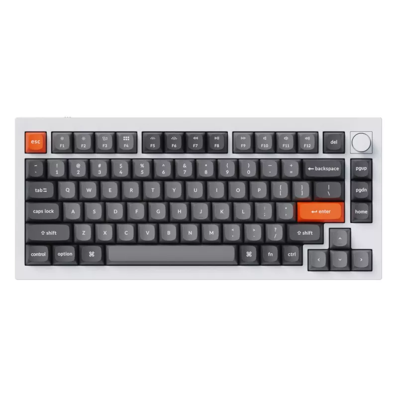 Keychron Set di keycap Double-Shot PBT OSA, grigio