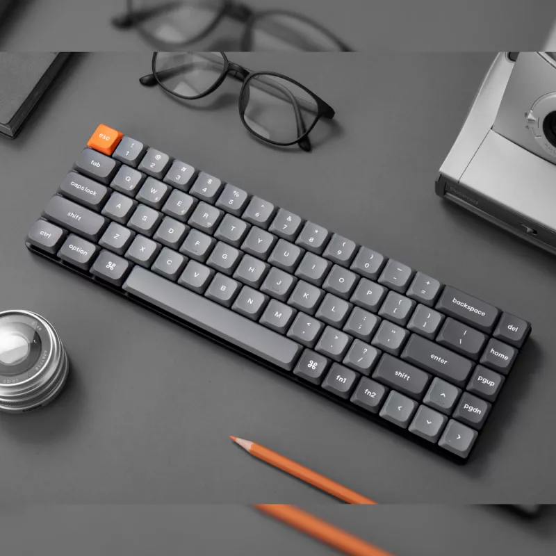 Tastiera meccanica custom wireless Keychron K7 Max QMK/VIA 65% | switch marroni