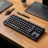 Tastiera meccanica wireless Keychron K8 QMK 80% TKL V2 switch Red - nero
