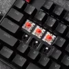 Tastiera meccanica wireless Keychron K8 QMK 80% TKL V2 switch Red - nero