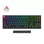 Tastiera meccanica wireless Keychron K8 QMK 80% TKL V2 switch Red - nero