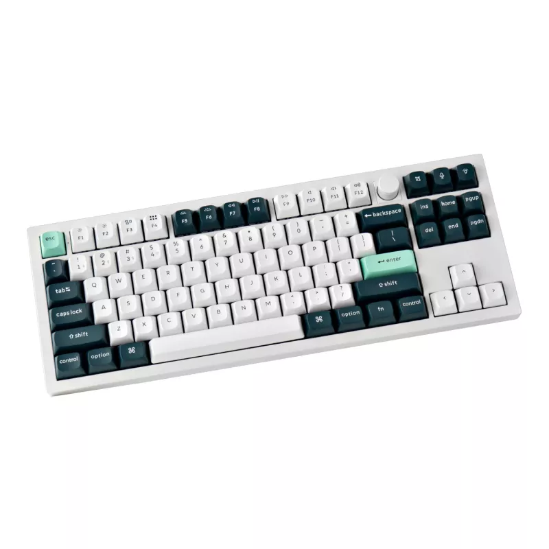 Keychron Q3 HE QMK 80% tastiera meccanica custom wireless (Nebula Switch) - Shell White