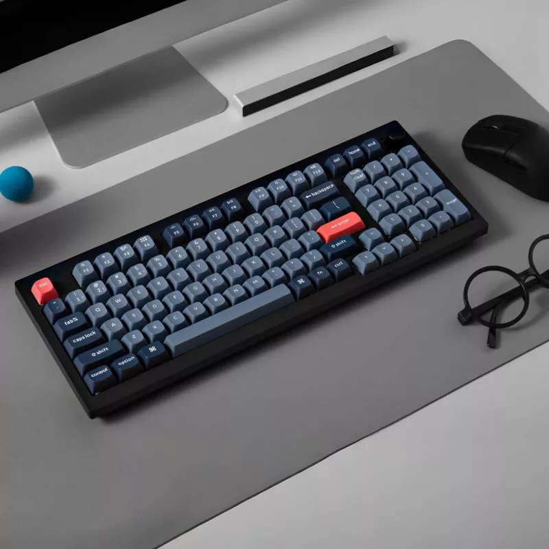 Keychron V5 Max tastiera custom wireless - Banana Switch