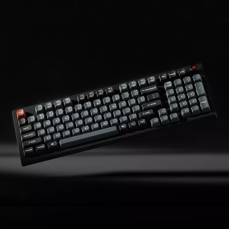 Keychron V5 Ultra 96% 8K Red Switch Hot-Swappable Silk POM RGB tastiera wireless