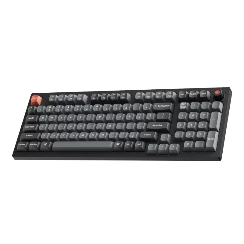 Keychron V5 Ultra 96% 8K Red Switch Hot-Swappable Silk POM RGB tastiera wireless