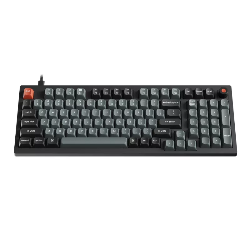 Keychron V5 Ultra 96% 8K Red Switch Hot-Swappable Silk POM RGB tastiera wireless