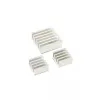 KING MOD SERVICE set dissipatori Raspberry Pi - argento