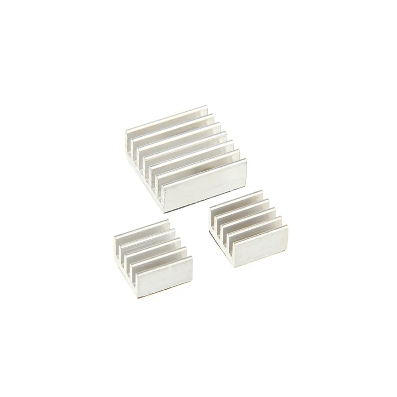 KING MOD SERVICE set dissipatori Raspberry Pi - argento