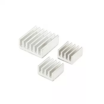 KING MOD SERVICE set dissipatori Raspberry Pi - argento