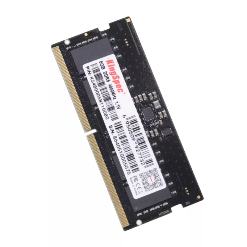 Memoria per notebook Kingspec 8GB 4800MHz DDR5 SODIMM