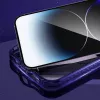 Custodia magnetica Kingxbar PQY Ice Crystal Series per iPhone 14 Pro MagSafe rosa e blu