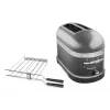 KitchenAid 5KMT2204EMS Tostapane a 2 fette, 1250 W, grigio