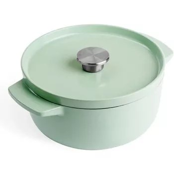 KitchenAid Brasiera in ghisa smaltata 22 cm, pistacchio