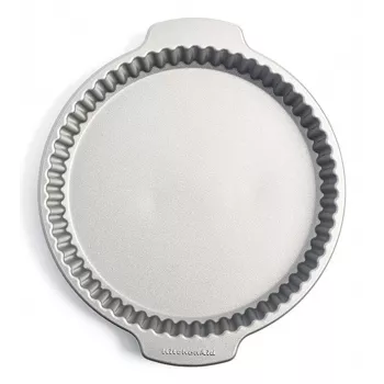KitchenAid Tortiera per quiche 28 cm grigio