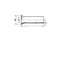 Klauke 8225V capocorda tubolare in rame stagnato 95 mm² M10