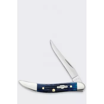 Coltello Case Rogers Mini Trapper SS Blue Bone